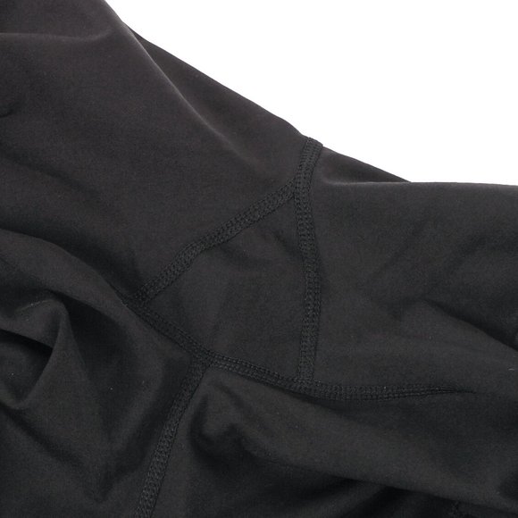 Mesh-Panel Active Leggings Zipper Pocket - Picture 6 of 7